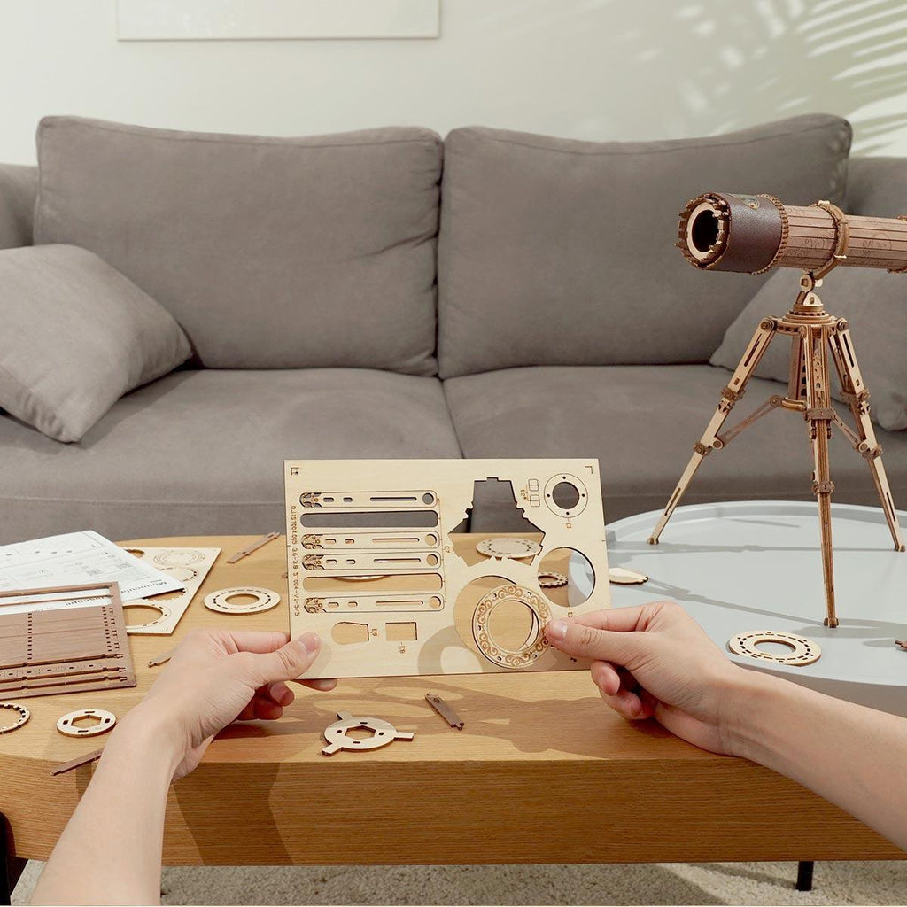 Stargazer's Vintage Monocular Telescope