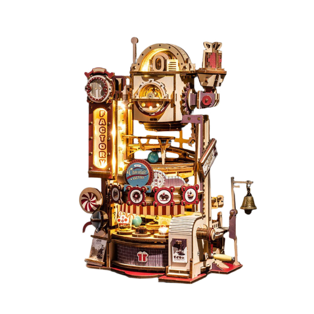 Sweet Factory Marble Run - 3D Wooden Puzzle