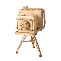 Vintage Camera 3D Wooden Puzzle