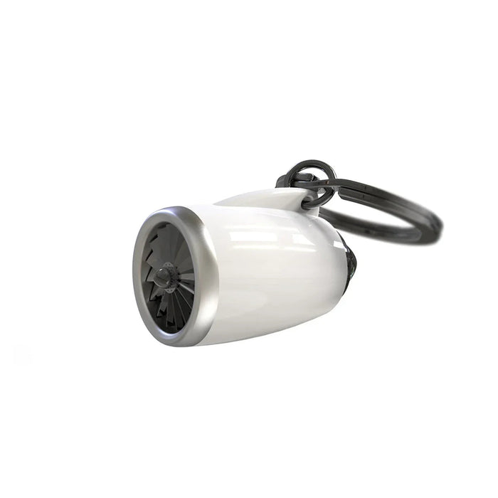 Turbofan Jet Engine Keychain — Spinning-Fan EDC