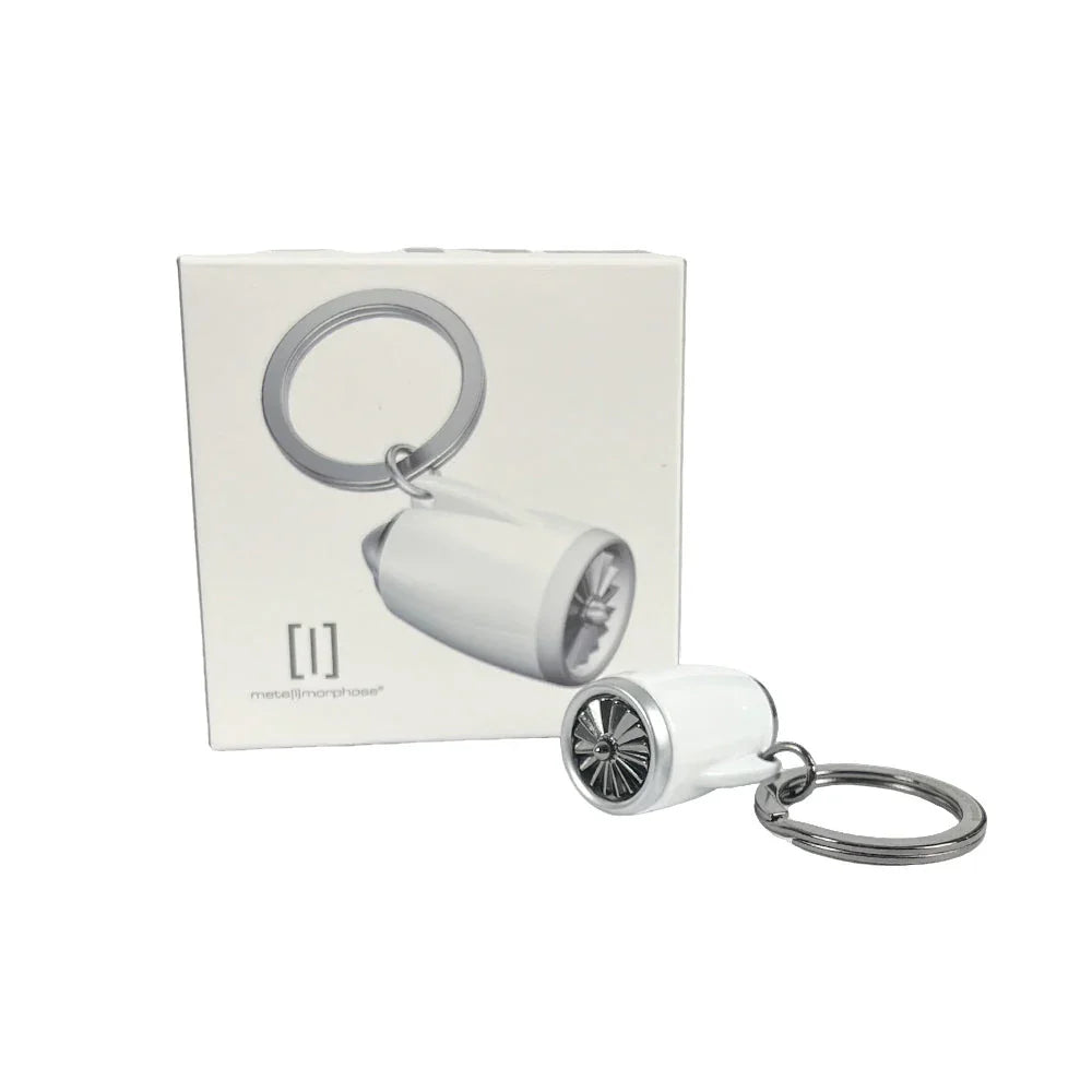 Aircraft Turbofan Jet Engine Keychain