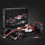 Alfa Romeo C42 racing builder, 1:24 with 271 pcs or 1:8 with 1868 pcs, with V6 engine and halo system