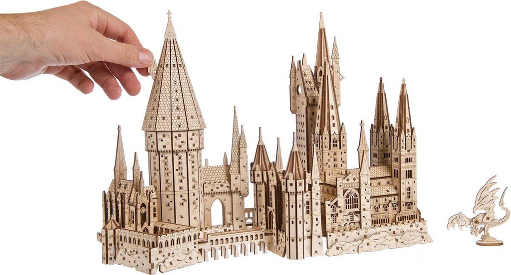 Hogwarts Magical Castle 3D Wooden Puzzle Kit