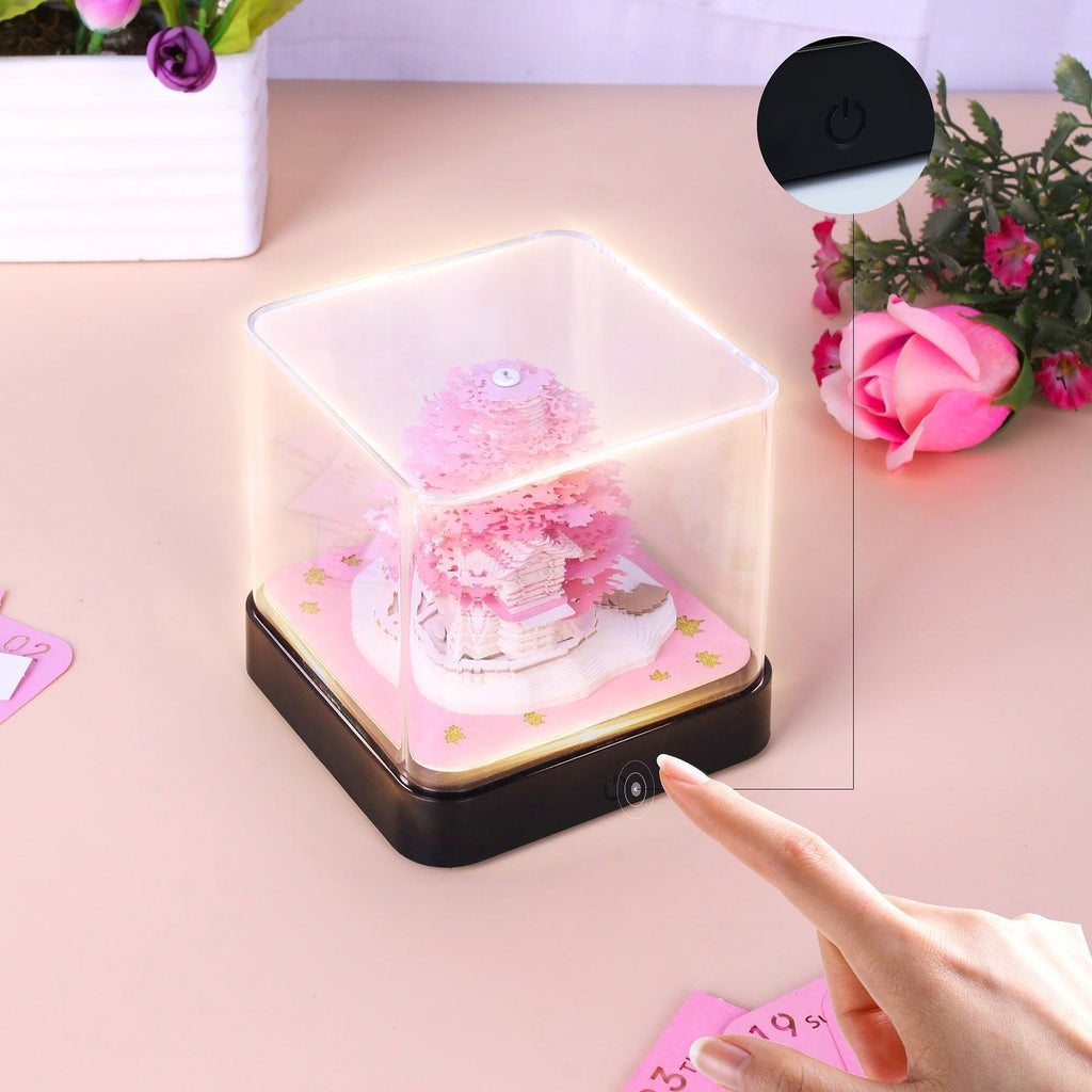 3D Art Memo Pad & Desk Calendar 2026