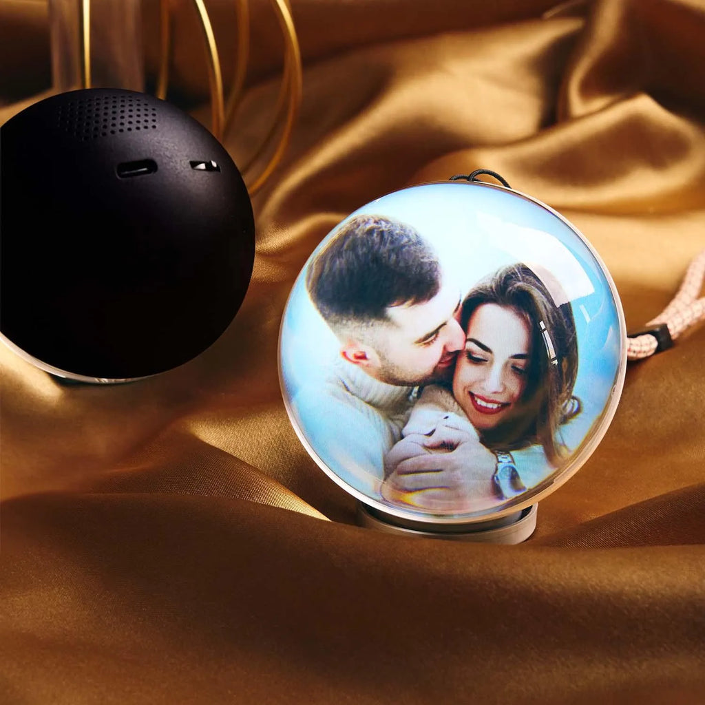 Memory Capsul Video Crystal Ball 3D Memory Orb