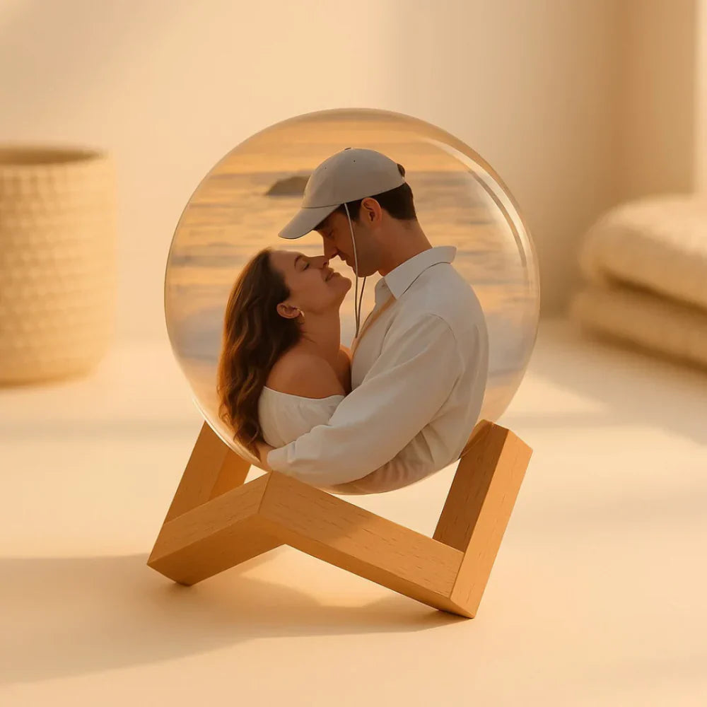Memory Capsul Video Crystal Ball 3D Memory Orb