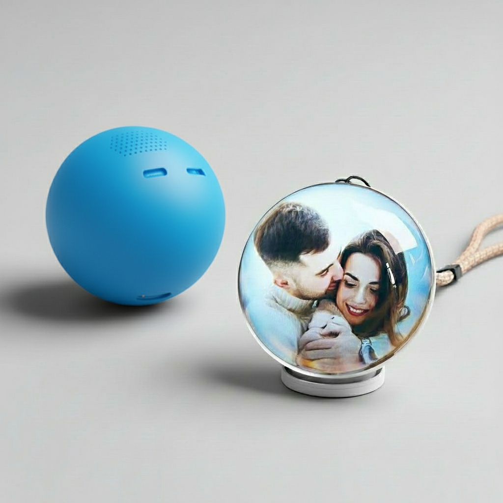 Memory Capsul Video Crystal Ball 3D Memory Orb