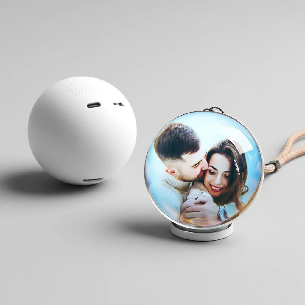 Memory Capsul Video Crystal Ball 3D Memory Orb