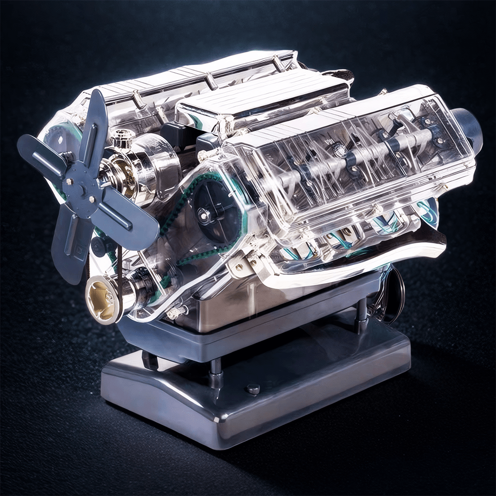 DIY Mini V8 Engine Model Kit