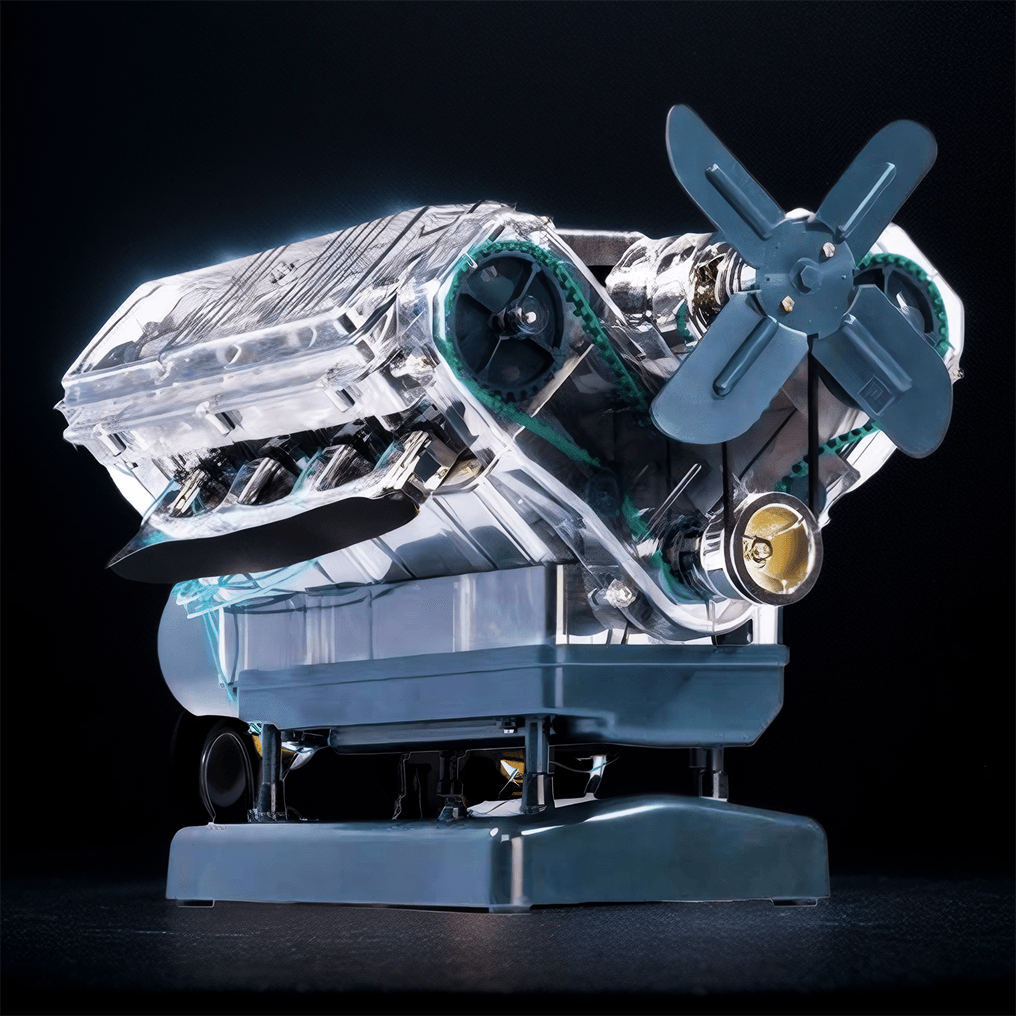 DIY Mini V8 Engine Model Kit