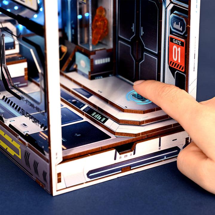 Diy Book Nook Shelf - Alien Hub Sci-Fi