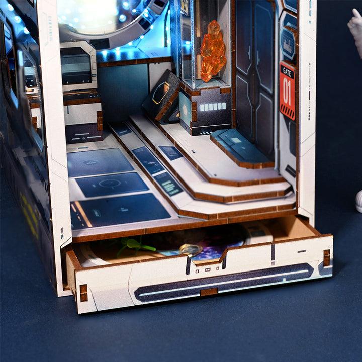 Diy Book Nook Shelf - Alien Hub Sci-Fi