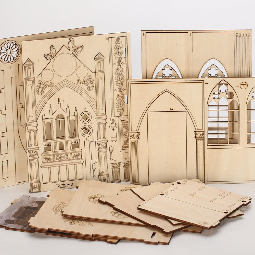 Diy Book Nook Shelf - Pray in The Church