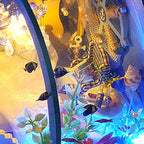 Deep Sea Secret underwater miniature kit with essential assembly components