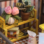 Dream Building Pavilion kit for a compact 23.5 x 24 x 17 cm desk or shelf display