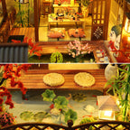 Advanced Yaquan Court dollhouse craft kit for a detailed two to three day building project