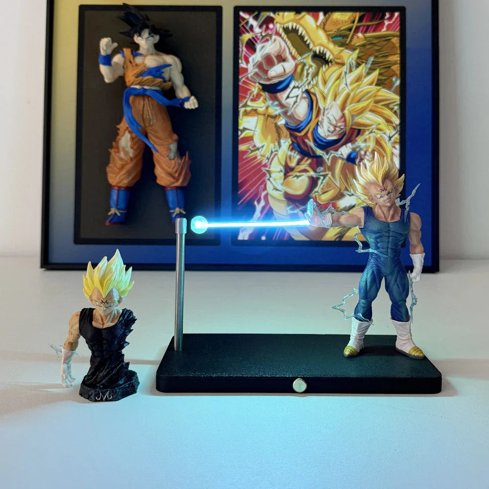 Dragon Ball Z Vegeta Magnetic Lamp LED Figurine