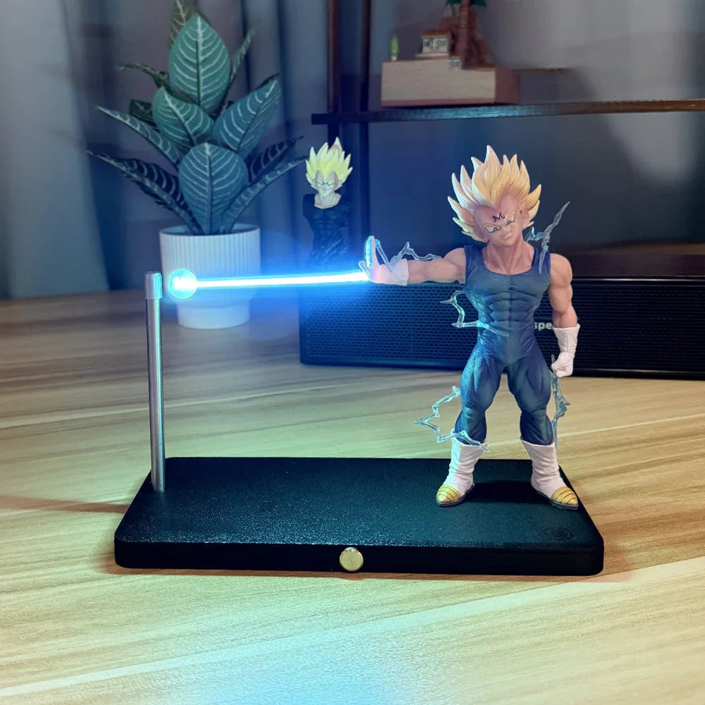 Dragon Ball Z Vegeta Magnetic Lamp LED Figurine