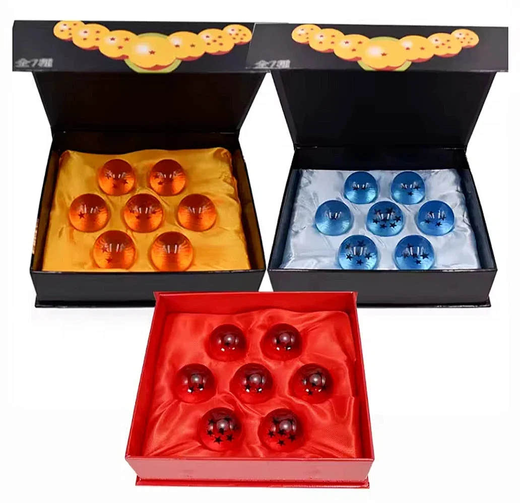 Dragon Ball Z 7 Star Crystal Balls Set
