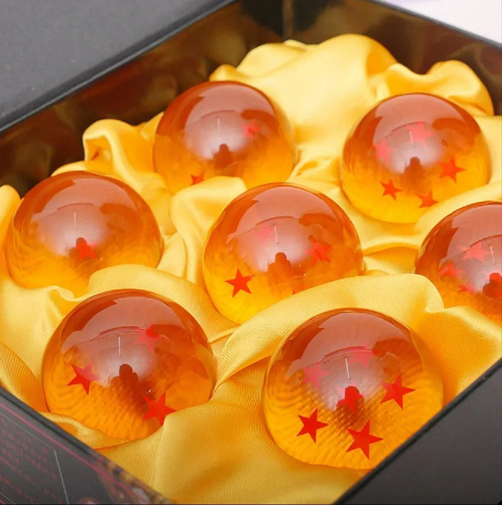 Dragon Ball Z 7 Star Crystal Balls Set
