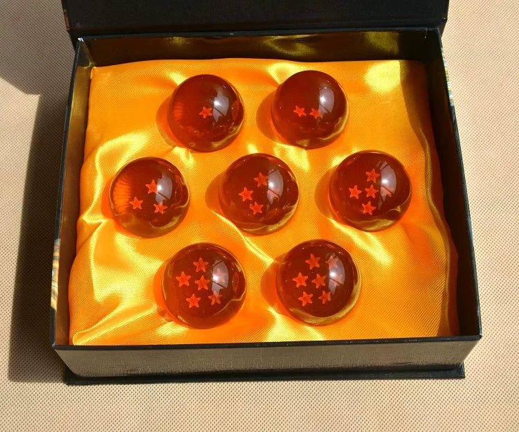 Dragon Ball Z 7 Star Crystal Balls Set