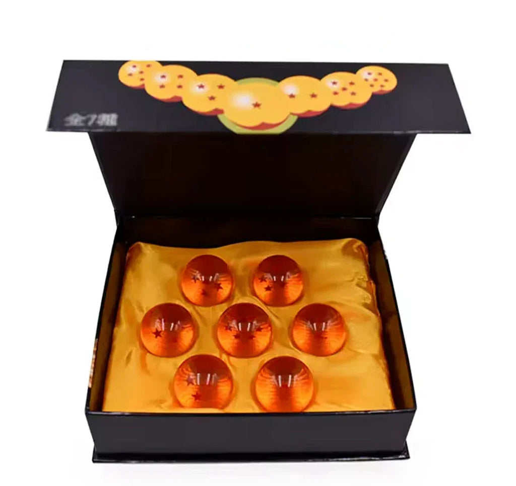 Dragon Ball Z 7 Star Crystal Balls Set
