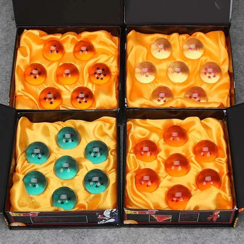 Dragon Ball Z 7 Star Crystal Balls Set