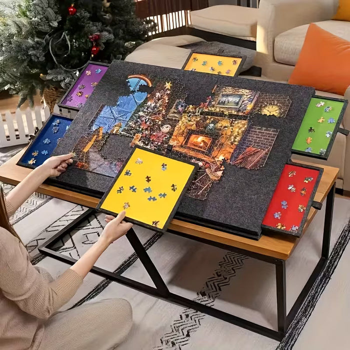 Puzzle Board with Drawers 1500 Piece