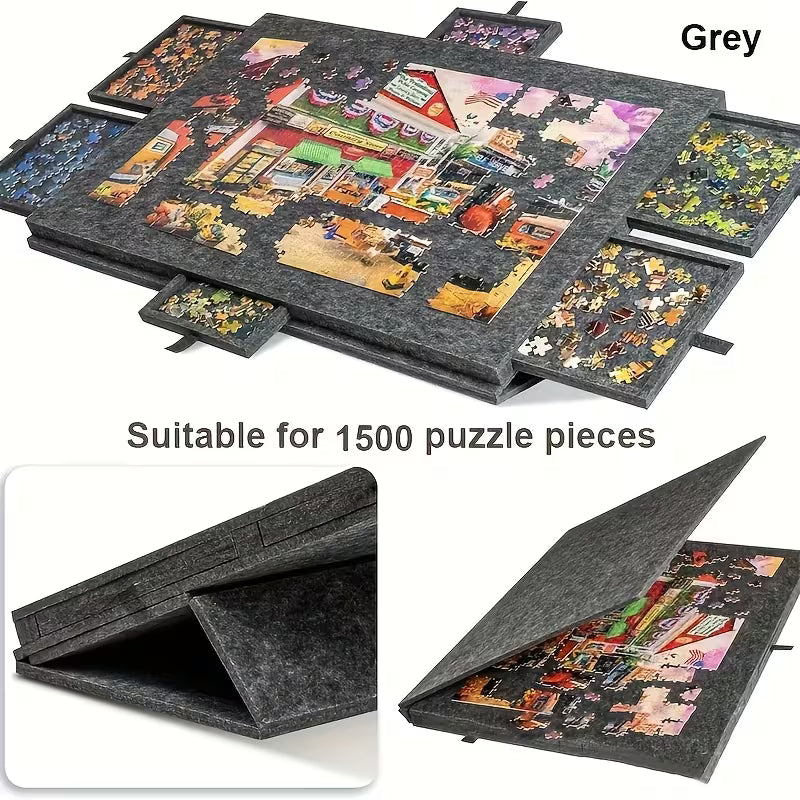 Puzzle Board with Drawers 1500 Piece