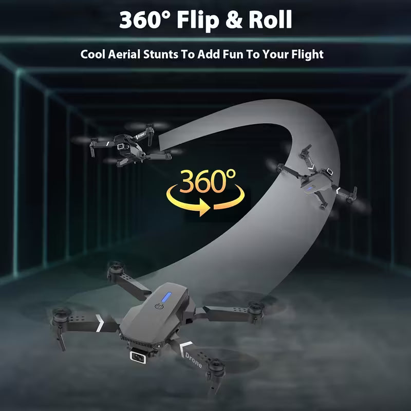 Foldable E88 Pro RC Drone 4K Camera