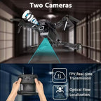 E88 Pro 4K camera drone with headless mode for straightforward directional control