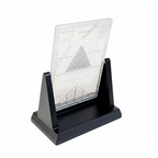 Statistics gift for students ages 10 and up with a clear acrylic Galton probability demonstrator