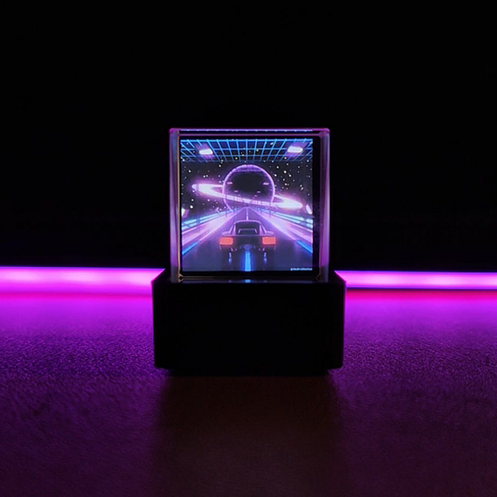 Hologram Cube Display – WiFi 3D Photo Frame