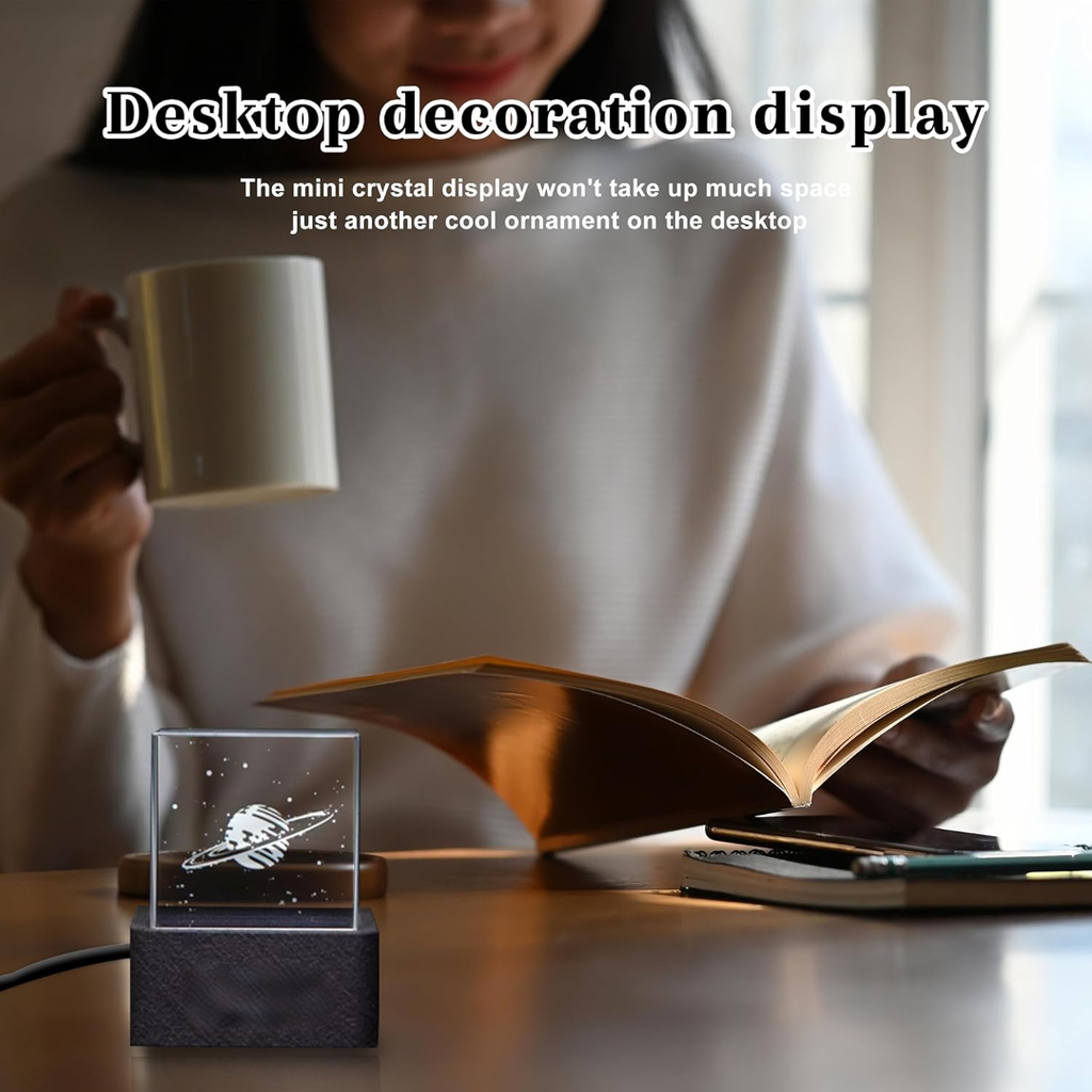 Hologram Cube Display – WiFi 3D Photo Frame