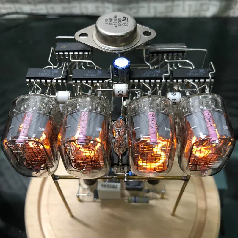 DIY CyberGlow IN12 Nixie Tube Clock