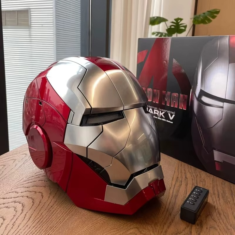 Iron Man MK5 Jarvis Helmet - Voice Activated Mask
