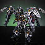 Green and black Kshatriya scale LED kit with articulated wings for custom collector poses
