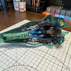 Kshatriya scale LED model kit with 10 pre-painted accent pieces adding color detail
