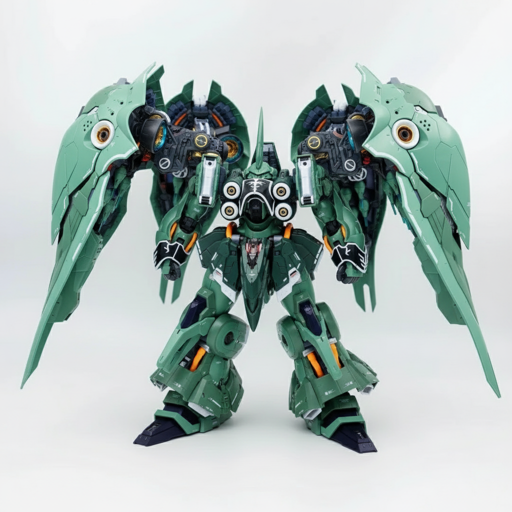 Kshatriya Mecha Model Kit 1:100 Scale LED