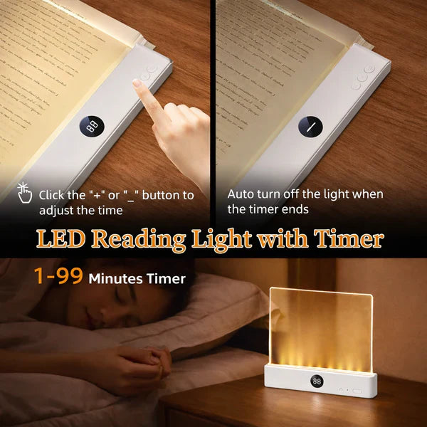 LED Book & Night Light 2-in-1