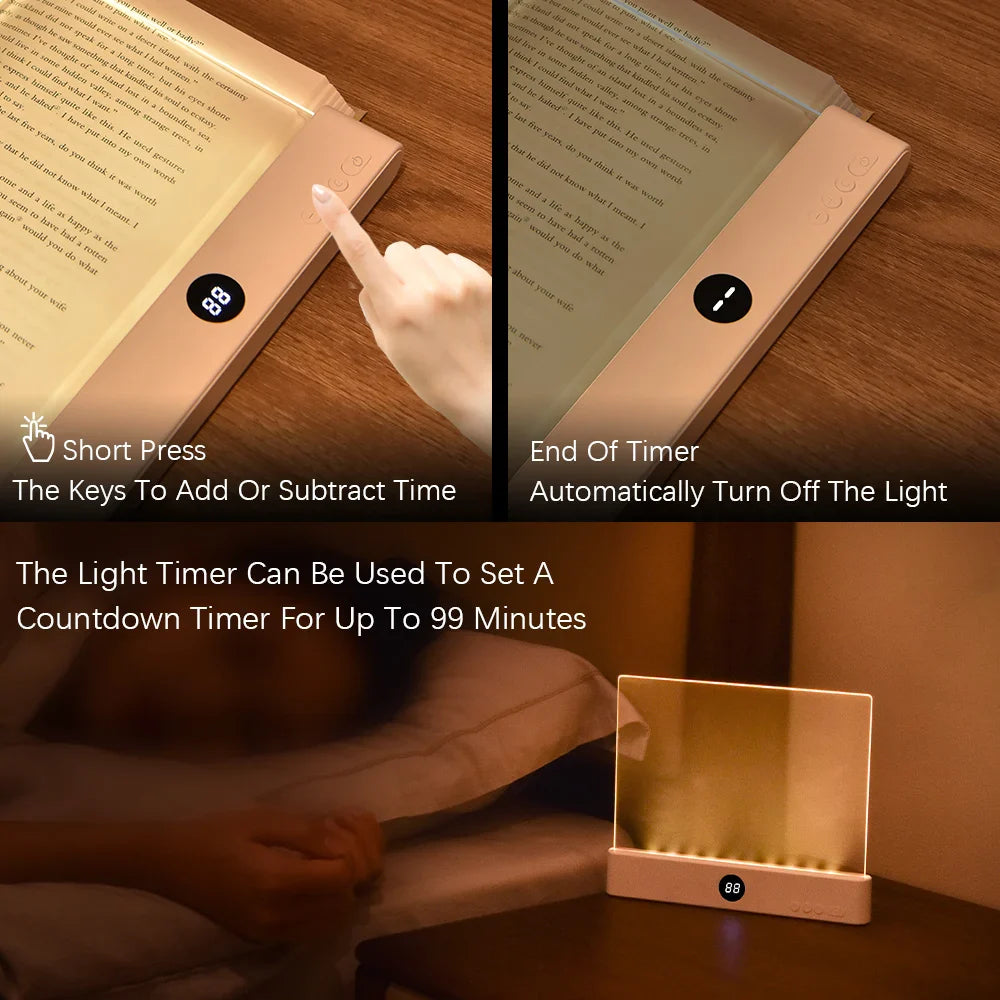 LED Book & Night Light 2-in-1