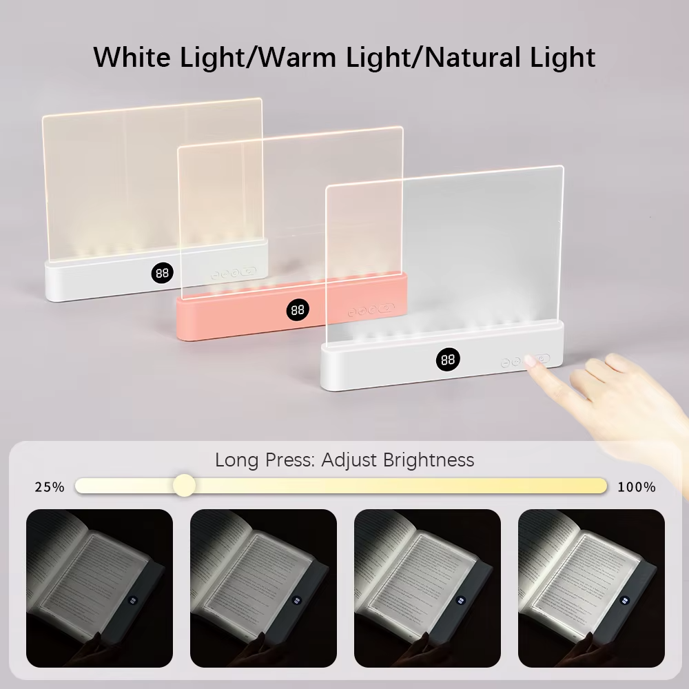 LED Book & Night Light 2-in-1