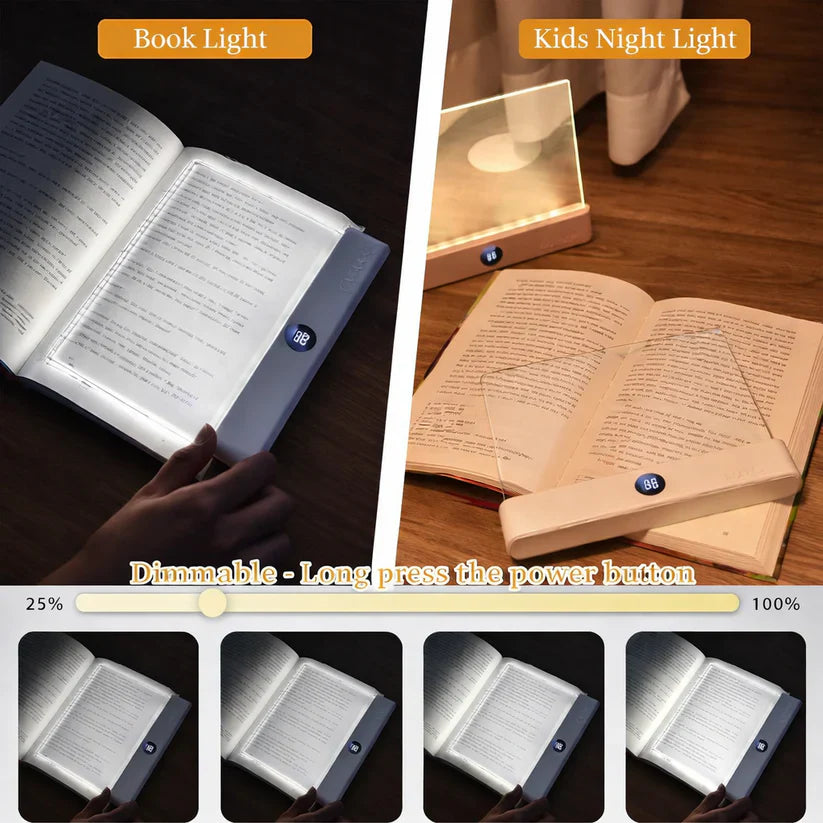 LED Book & Night Light 2-in-1