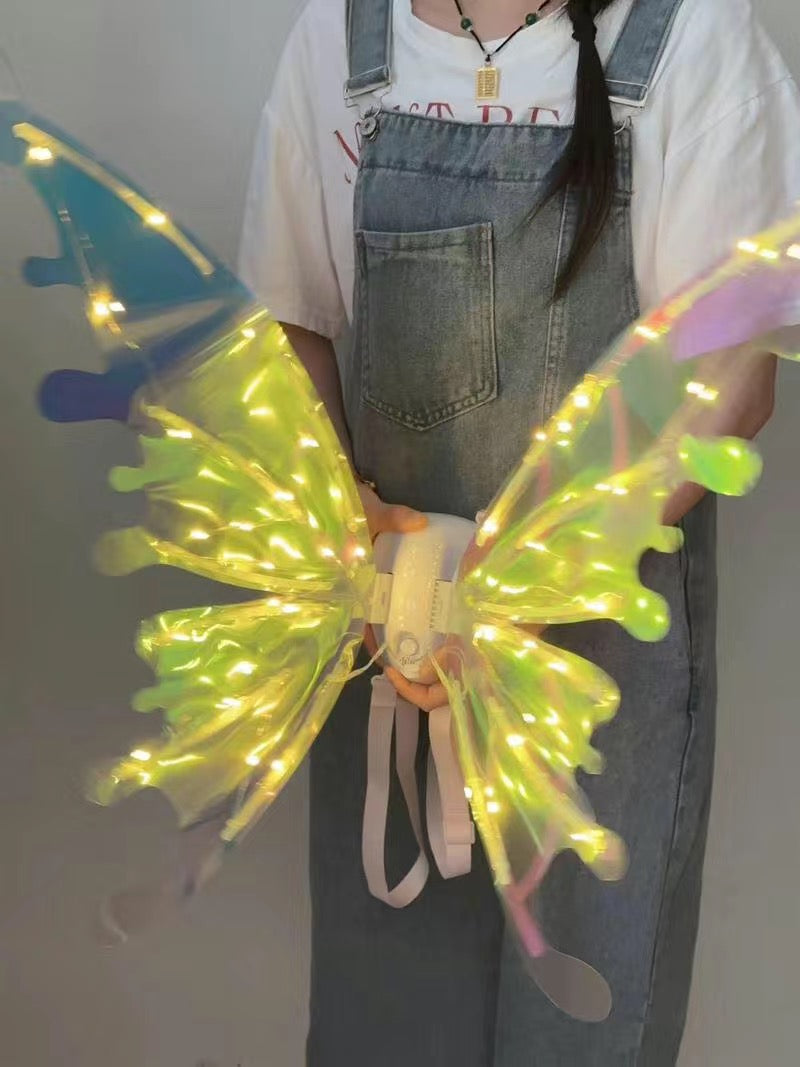 LED Butterfly Wings Light Up Fairy Costume