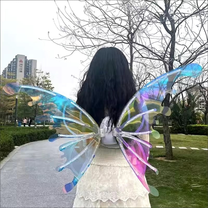 LED Butterfly Wings Light Up Fairy Costume