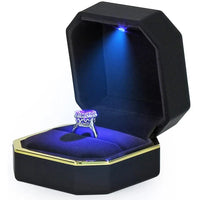 LED Engagement Ring Box with Light