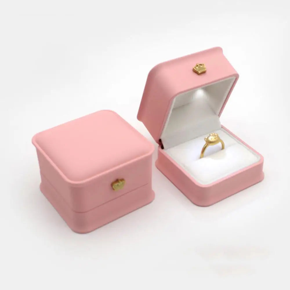 LED Engagement Ring Box with Light