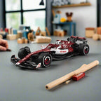 Alfa Romeo C42 racing builder, 1:24 with 271 pcs or 1:8 with 1868 pcs, for patient step-by-step assembly