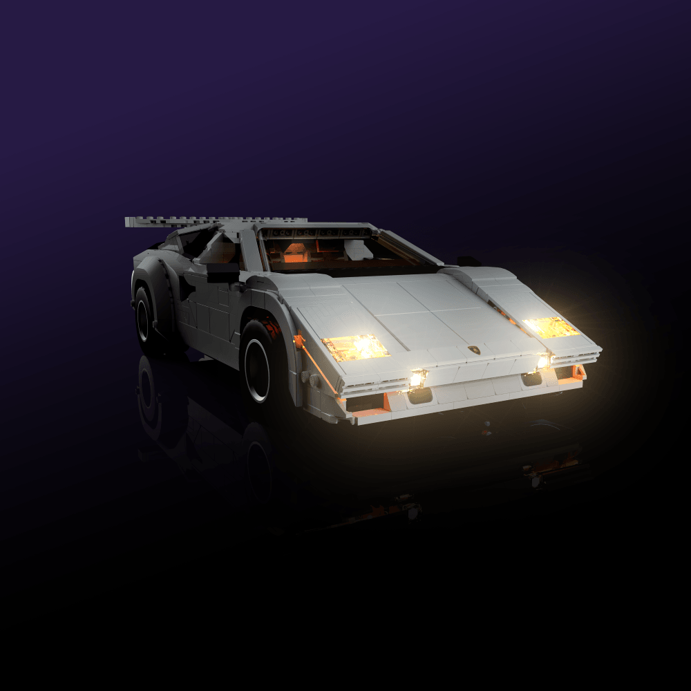 Light Kit for LEGO® Lamborghini Countach 5000 Quattrovalvole