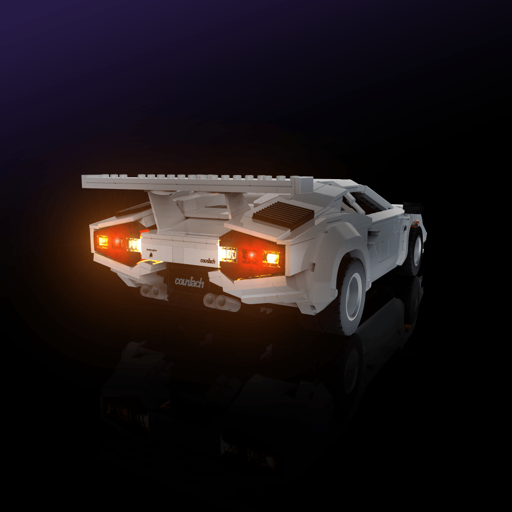 Light Kit for LEGO® Lamborghini Countach 5000 Quattrovalvole